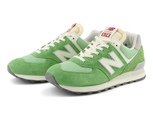 SCARPE NEW BALANCE ML574 ML U 574 UOMO DONNA NB PELLE SHOES BLU 41 42 43 44 45 - Picture 13 of 146