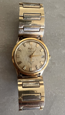 WYLER SUPERIOR 25 DYNAWIND INCAFLEX WRIST WATCH - DATE - RUNS | eBay