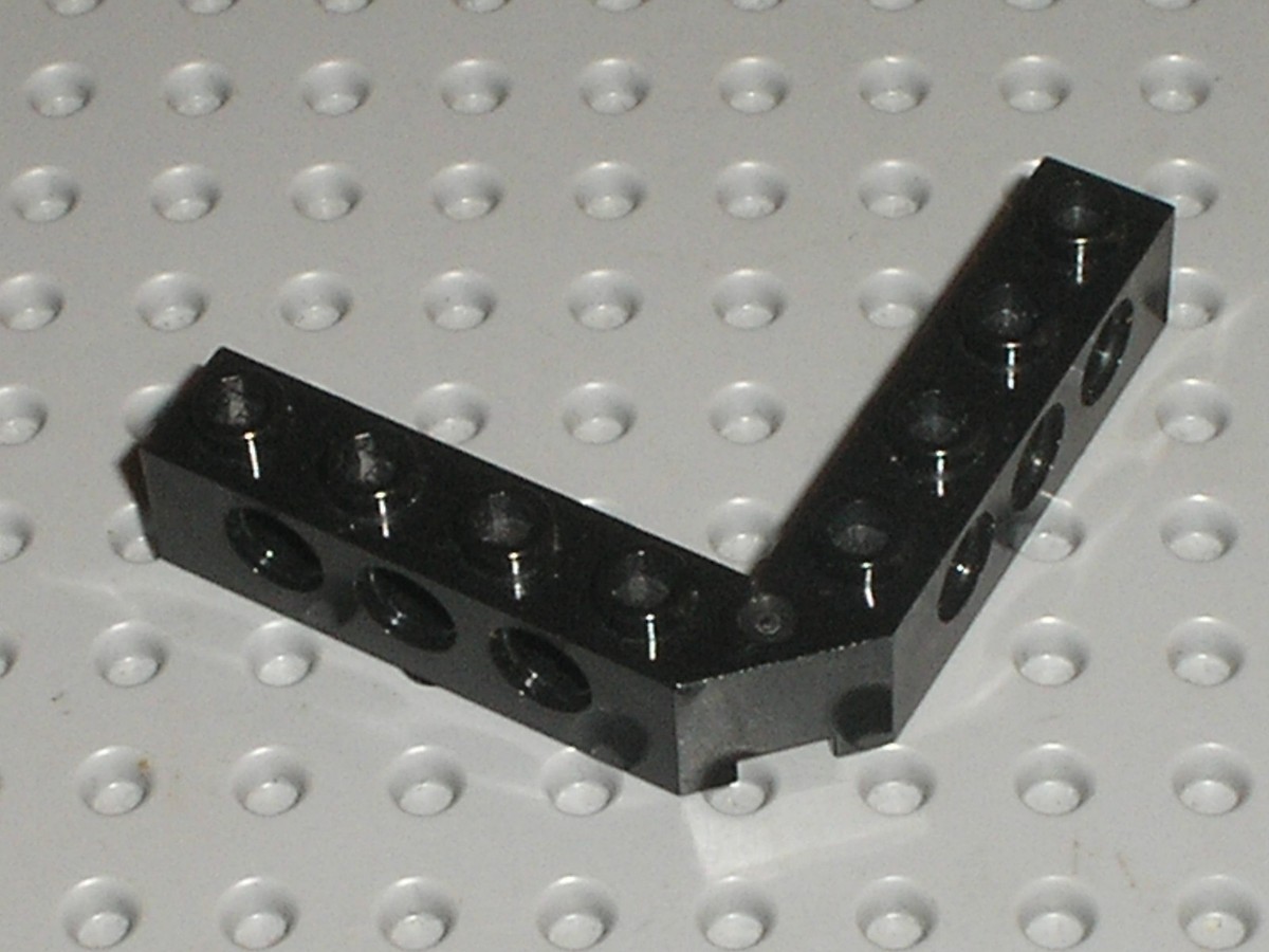 LEGO Technic black Brick x Right Angle ref 32555 10179 10221