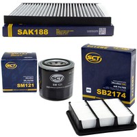 Inspektionspaket Filterset SCT FüR Hyundai I30 KIA Cee D Pro Cee D 1.4 1.6 2.0