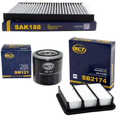 Inspektionspaket Filterset SCT für Hyundai i30 KIA Cee D Pro Cee D 1.4 1.6 2.0