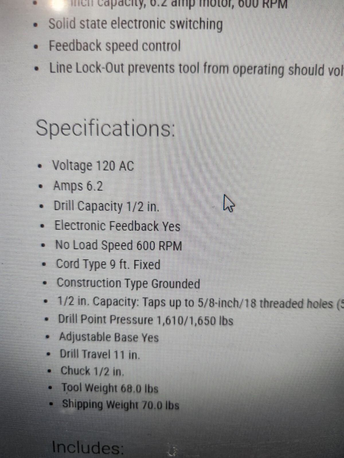 Milwaukee 42041 Drill Press 45242012817 eBay