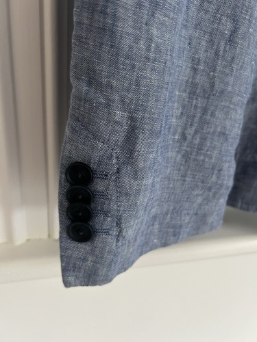 Hugo Boss Linen Jacket 40 Never Worn - Picture 3 of 7
