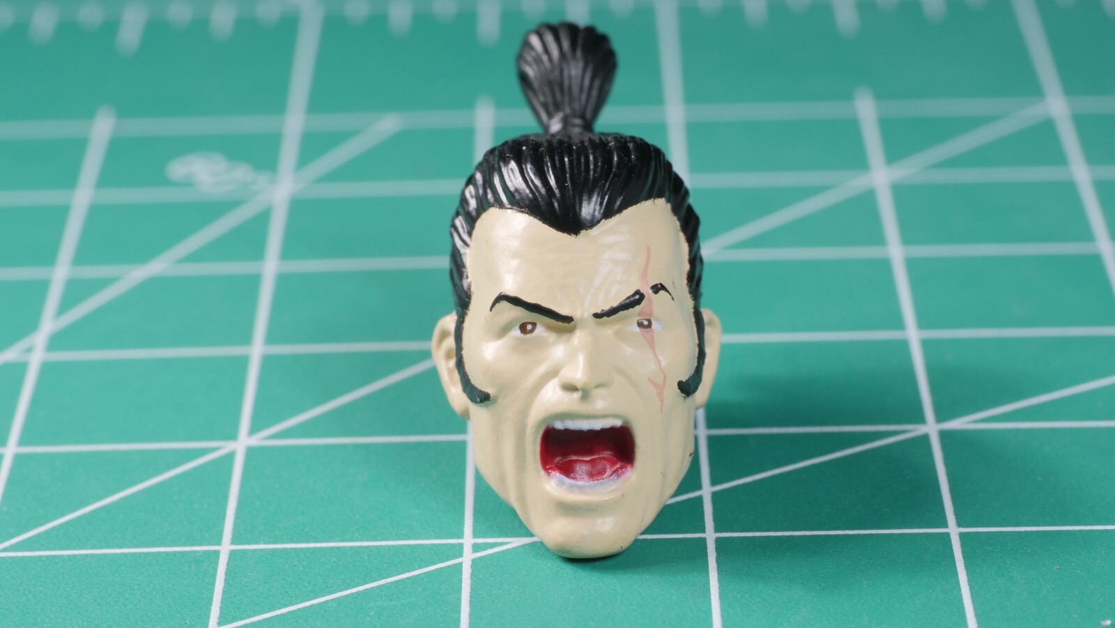 BST AXN TMNT Shredder The Dreamer Head 5" Custom Fodder