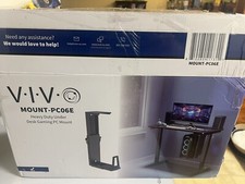 Adjustable Under Desk Gaming PC Mount, Medium...