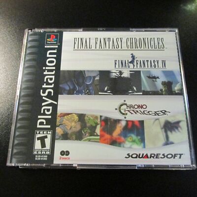 Final Fantasy Chronicles SONY PlayStation 1 2001 PS1 COMPLETE PRISTINE NEW MINT
