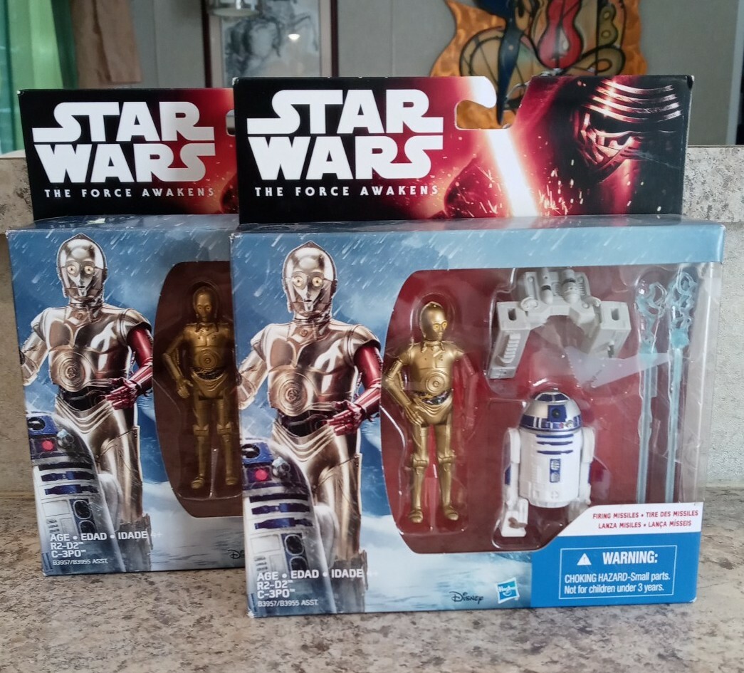 R2d2 Action Figure Juguete C3po R2-D2, C-3PO And C1-10P Talking