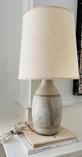 Vintage Mid Century Frank Willett Studio Pottery Lamp Santa Fe Pottery