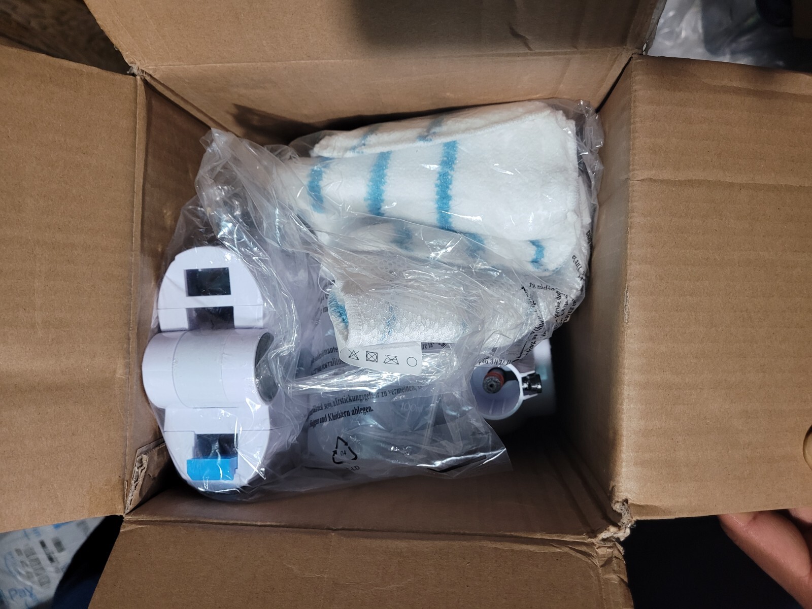 PurSteam Steam Mop Cleaner Blue/White 691287723517 eBay