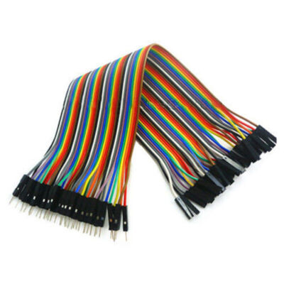 5x40pcs×20cm Male to Female Wire Jumper Cables for   #E5