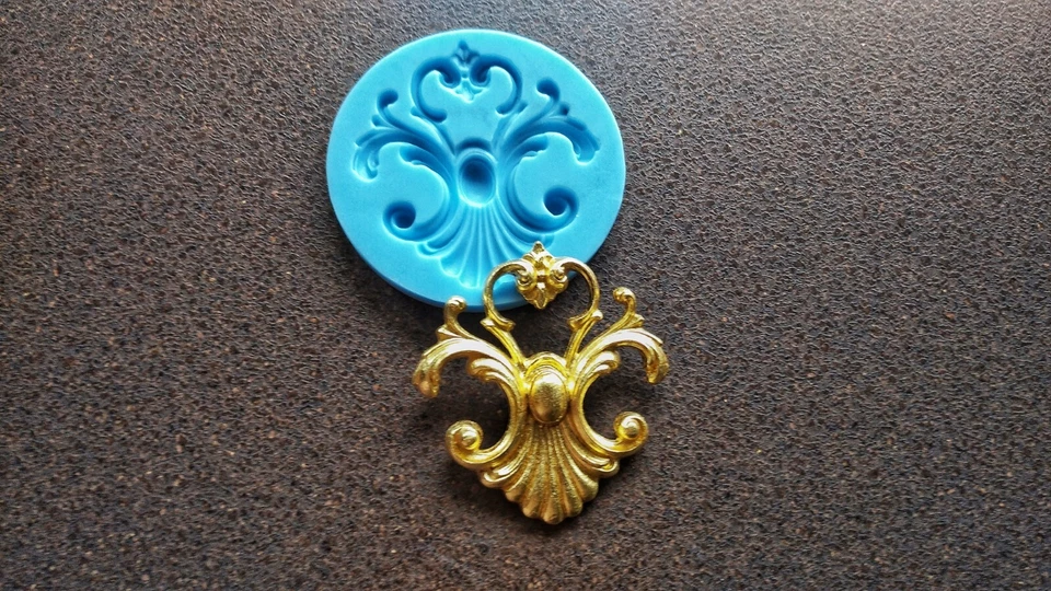 装饰皇家元素硅胶模具,墙面装饰,家具点缀 — 第 2/4 张图片