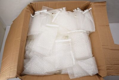 Uline Bubble Bags Self-Seal Mailers Packaging 4'' x 7-1/2'' S-681 Set of 500