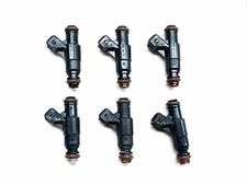 SET OF 6 BOSCH FUEL INJECTORS 0280156029 2001-2003 FORD MERCURY 4.0L V6