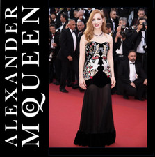 Alexander McQueen Medieval Embroidered Gown, US6 IT42, ASO Jessica Chastain