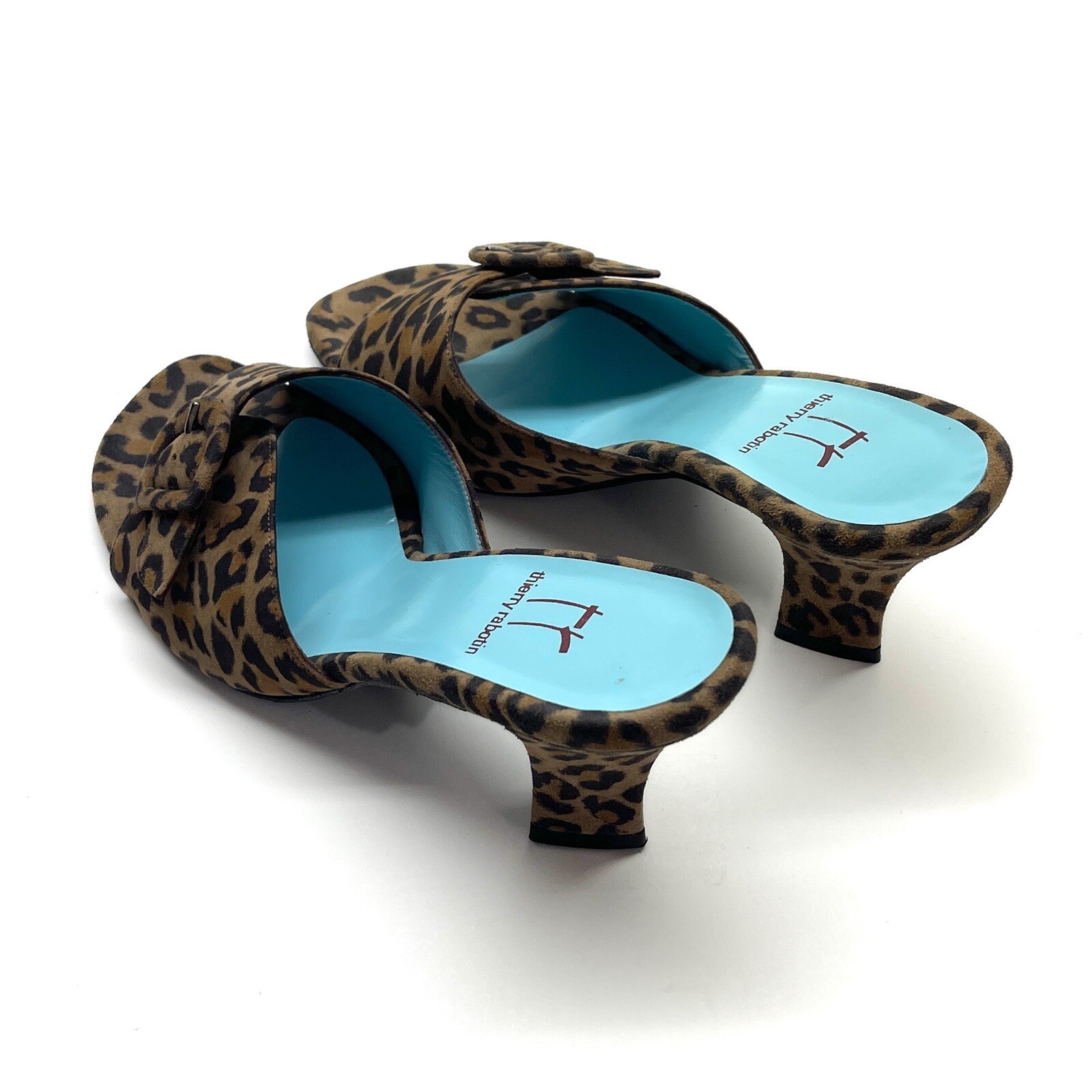 THIERRY RABOTIN Leopard Pattern Slip On Pump Heel… - image 13