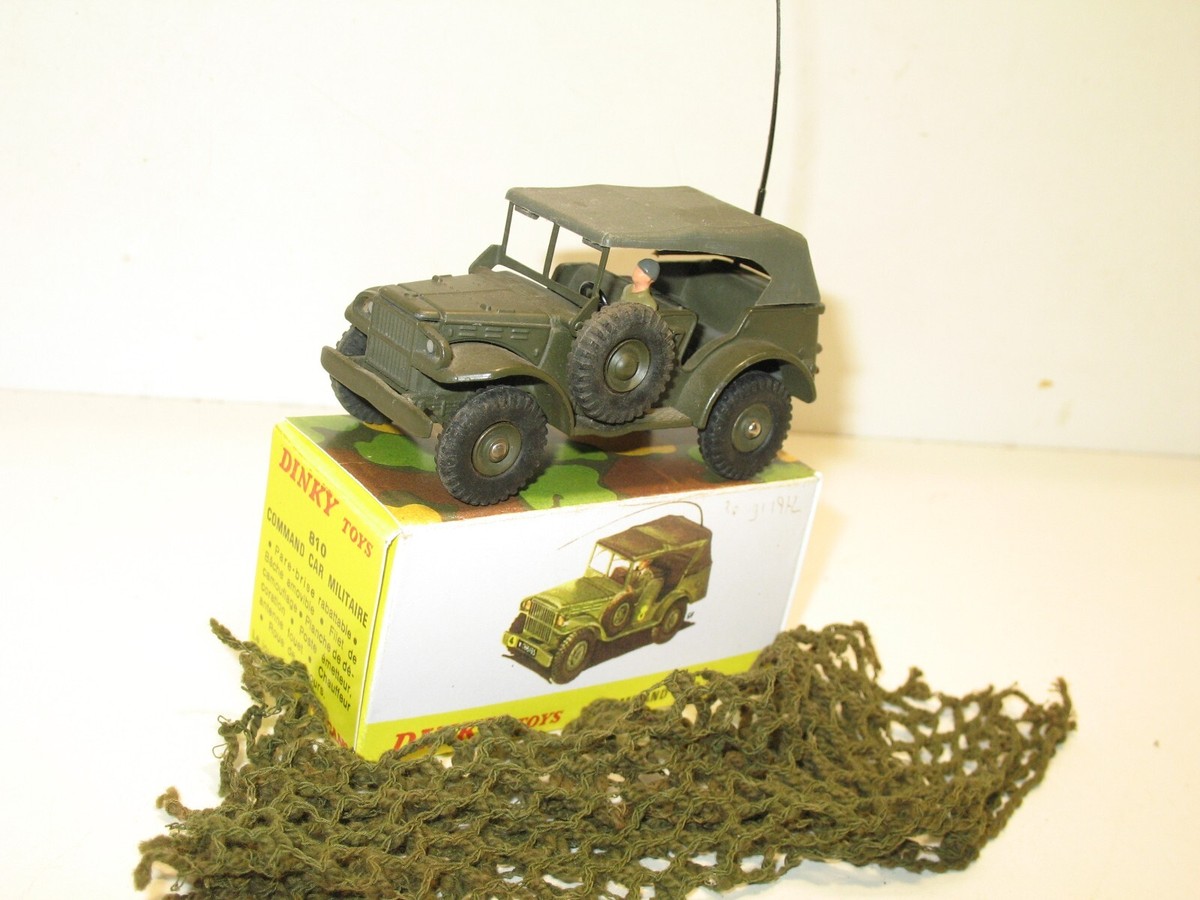 DINKY TOYS, Dodge command car 810 militaire complet trés bon état