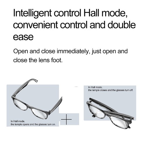 W100 Smart Glasses 134 Language Online AI Translation Bluetooth Call Waterproof - Picture 18 of 36