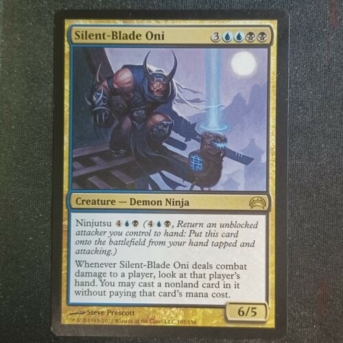 Silent-Blade Oni - Planechase 2012 (Magic/MTG) - Picture 1 of 2