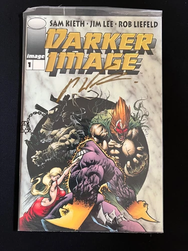 Darker Image 1 Polybagged | Signed by Rob Liefeld | 1st Deathblow