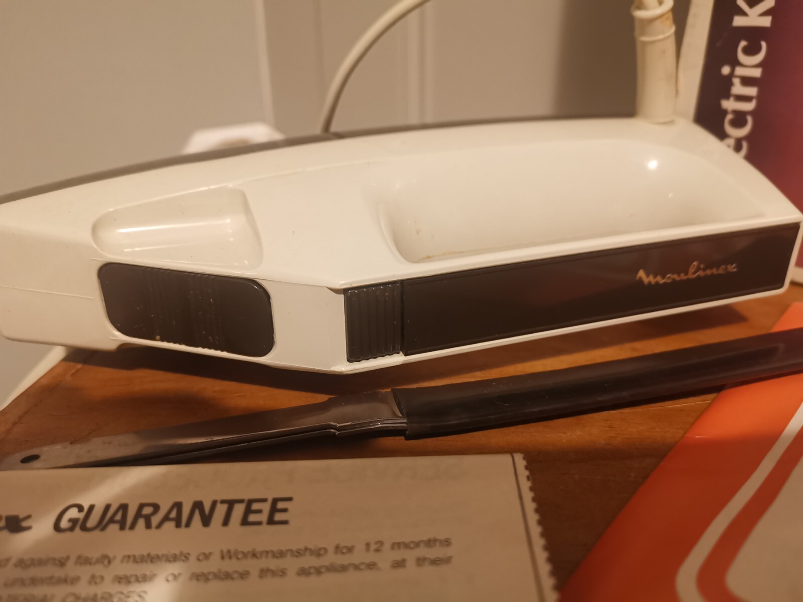 Vintage Retro 1970s Moulinex Minor Mixer 2 Sets Whisks 2 Speeds Hand