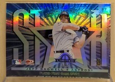1997 Donruss LIMITED EXPOSURE #27 Jeff Bagwell HOF RARE DUAL SIDED REFRACTOR