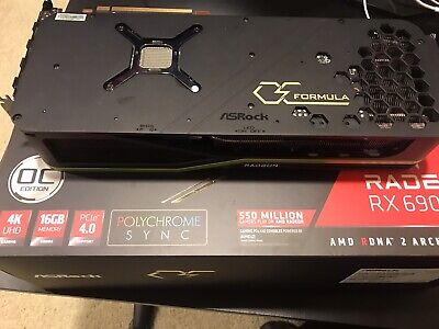 ASRock AMD Radeon RX 6900 XT OC Formula 16GB GDDR6 Graphics ASRock AMD Radeon RX 6900 XT OC Formula 16GB GDDR6 Graphics