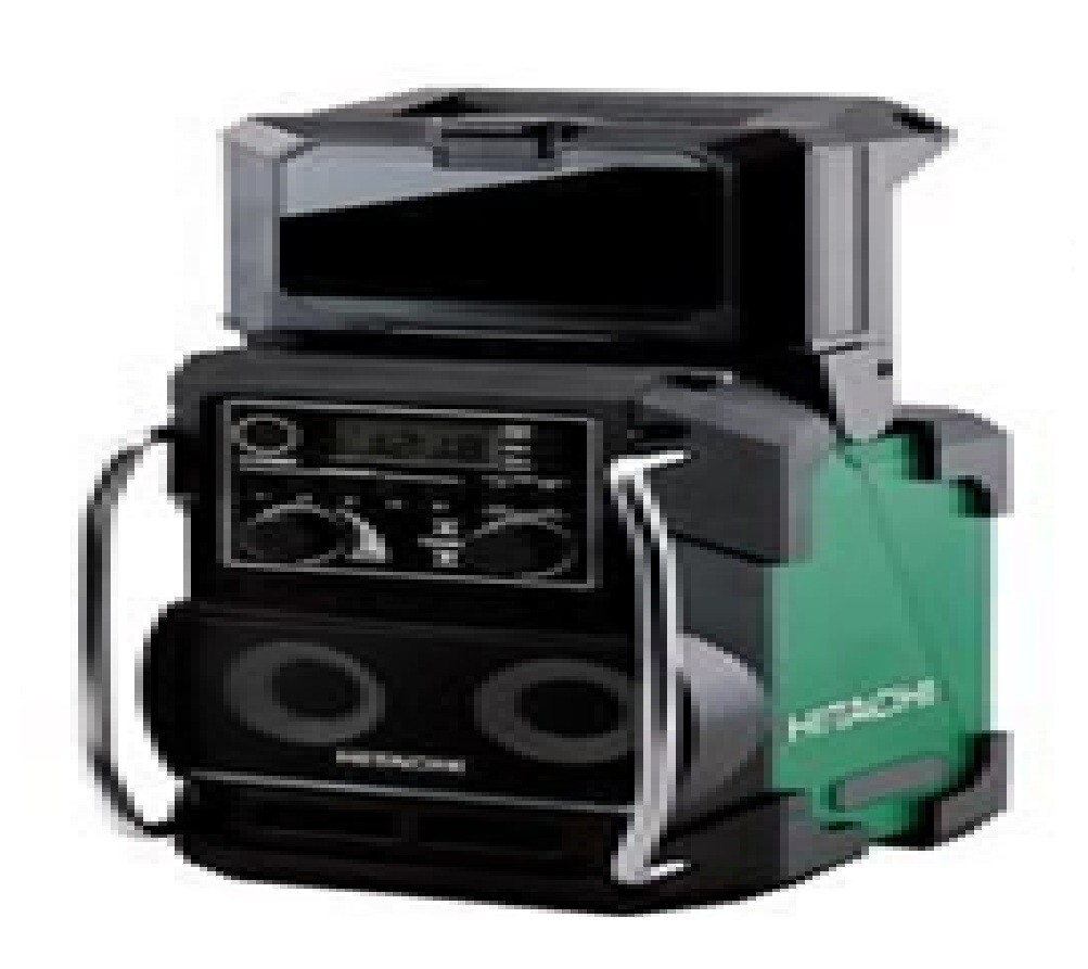 Hitachi UR18DSL2 9.6 - 18V Cassette & Slide AM FM Radio | eBay