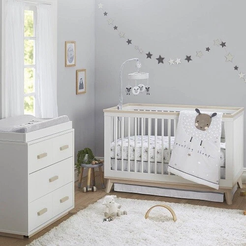 Just Born One World Collection Counting Sheep 6Pc Crib Bedding Set Mobile/Sheet+
Opens in a new wind