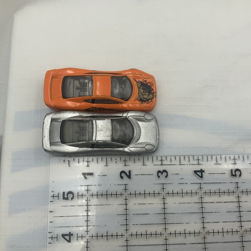 Vintage Hot Wheels Jaguar XJ220 Silver Green Orange White Lot Of 4 Die Cast - Picture 6 of 6