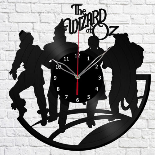 Horloge en vinyle The Wizard of oz horloge murale art vinyle unique horloge murale 1365 - Photo 1 sur 12
