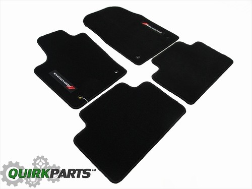 MOPAR OEM Dark Slate Carpet Floor Mats – 2009-2010 Dodge Journey, Front & Rear, 82210812AC, USA