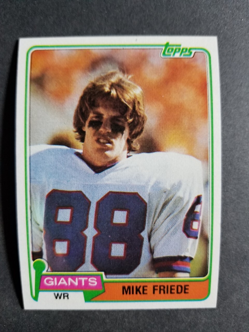 1981 Topps MIKE FRIEDE card # 74   [card 2]