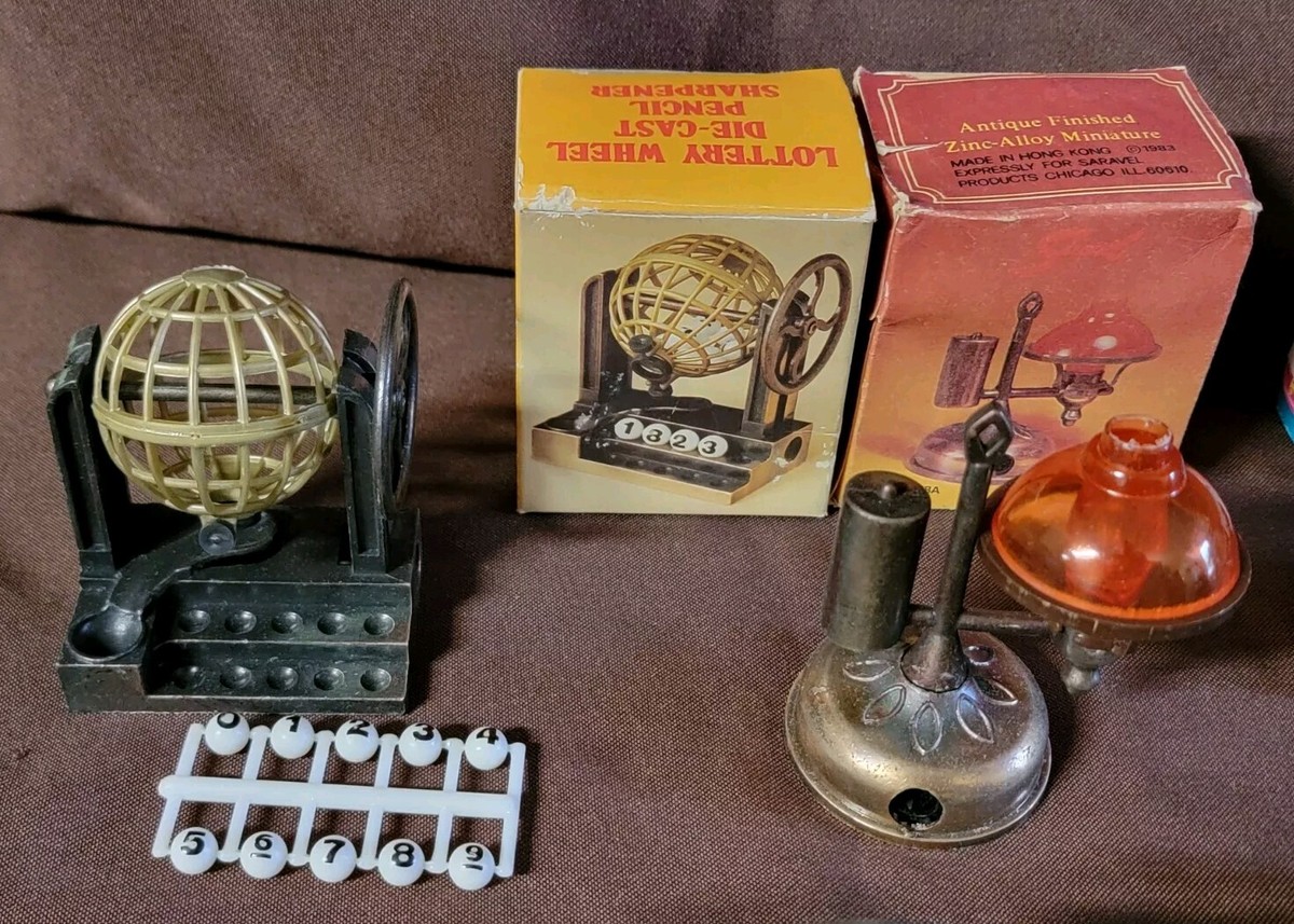 10 Die Cast Zinc Alloy Pencil Sharpeners Antique Finish | eBay