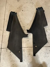 1971-74 AMC Javelin AMX rear Interior C pillar sail panels pair Black Rare