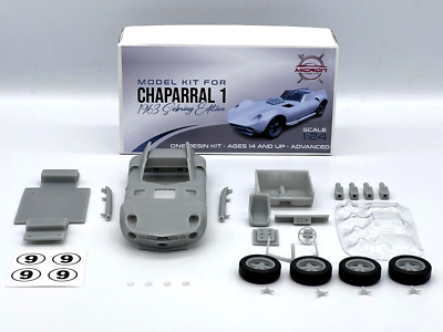 1:24 Model Kit For Chaparral 1 1963 Sebring Jim Hall Vintage