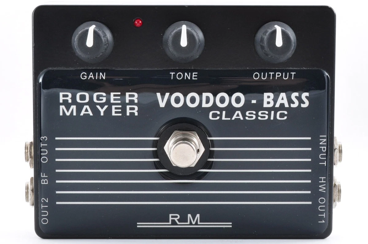 Roger Mayer Voodoo Bass Classic Bass&Guitar Distortion Pedal Used From Japan