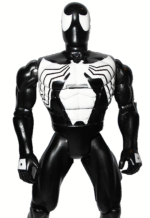 SPIDER-MAN the animated series BLACK SUIT Spidey 1995 toybiz
