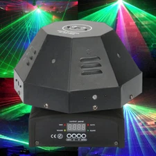 Moving Head LED Stage Light RGB Color Beam Club Disco DMX DJ Party Laser Light