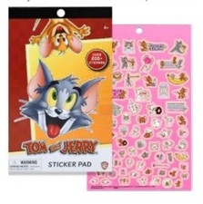 Tom And Jerry over 200 Stickers. 4 sheet of fun