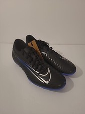 Nike Phantom GX Club FG/MG Black Blue Men's Size 5 Soccer Cleats DD9483-040 New