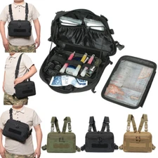 Tactical Utility Chest Pack Chest Bag Men's Phone Holder EDC Rig Pouch Vest Bag