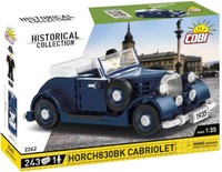 Cobi 2262 Konstruktionsspielzeug Wwii 1935 Horch 830 Bk Cabriolet Historical