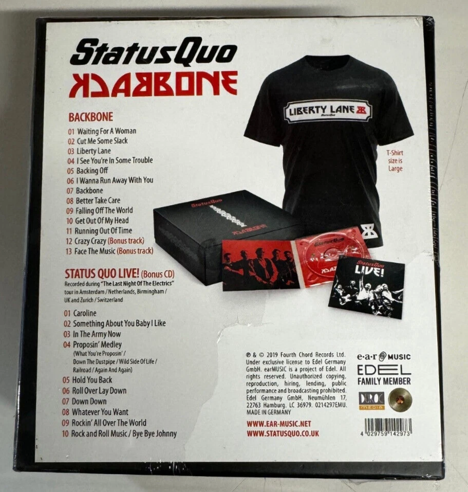Status Quo - Backbone - CD BOXSET - NEW SEE PHOTOS - Image 4 of 4