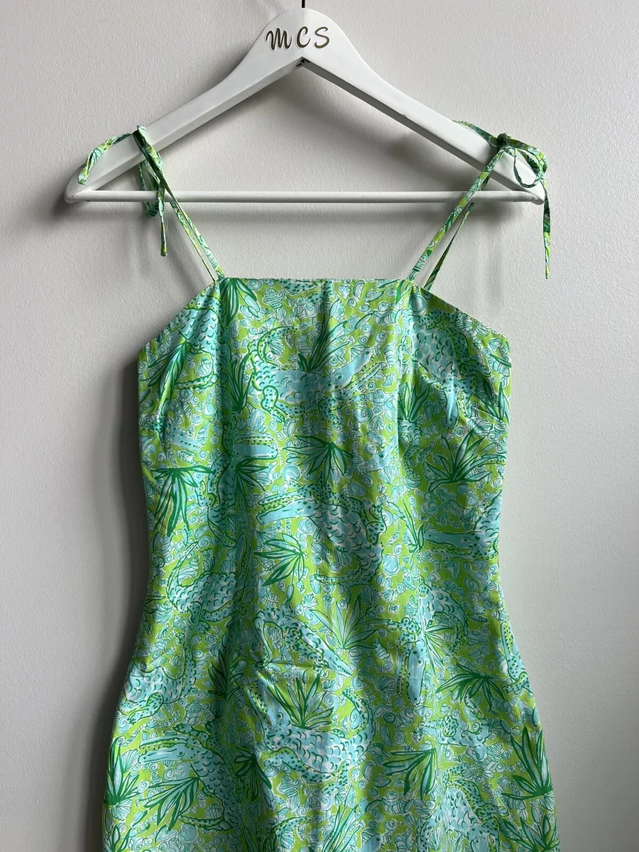 Alligator print dress hot sale