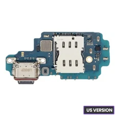 Samsung Galaxy S23 Ultra 5G SM-S918/U1 Charging Port Board with SIM Card Reader