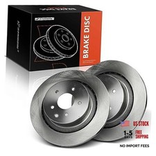 13 inch 330mm Disc Brake Rotors Compatible with Select Infiniti Rear Vented
