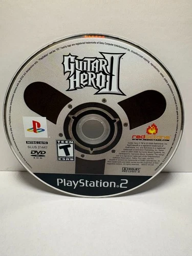 guitar hero 2 ps2 Working Disk only (untracked)