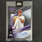 2026 Topps Chrome Black Chase Burns Purple Refractor (Raw)