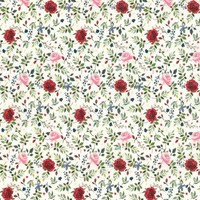 Westfalenstoffe Baumwollstoff Florenz Rosen 150 Cm Breit 6 M Ballen 150 G/Qm