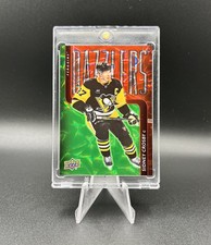 Sidney Crosby #DZ-19 Dazzlers Red Green 2025-26 UD Series 1 Hockey Holiday PENS